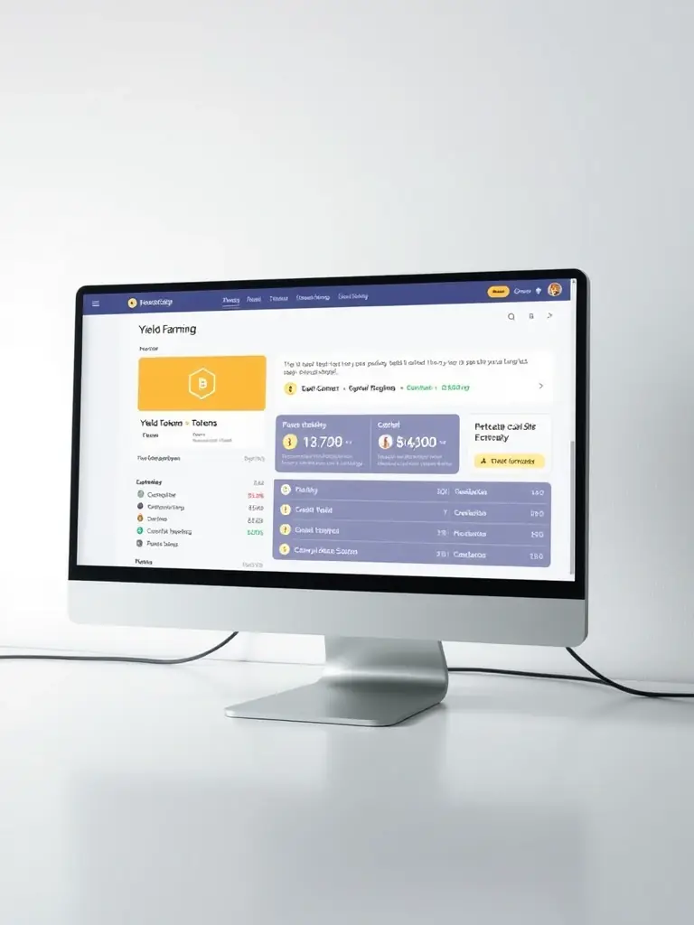 A vibrant image showcasing the PancakeSwap interface, highlighting its user-friendly design and key features like swapping, farming, and staking, set against a background representing the broader BNB Chain ecosystem.